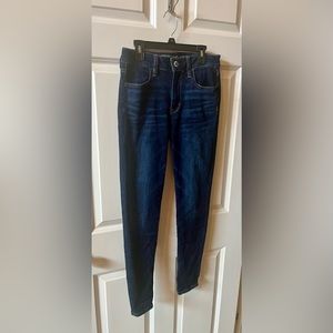 American Eagle Women’s Hi-Rise Dark Blue Jeans